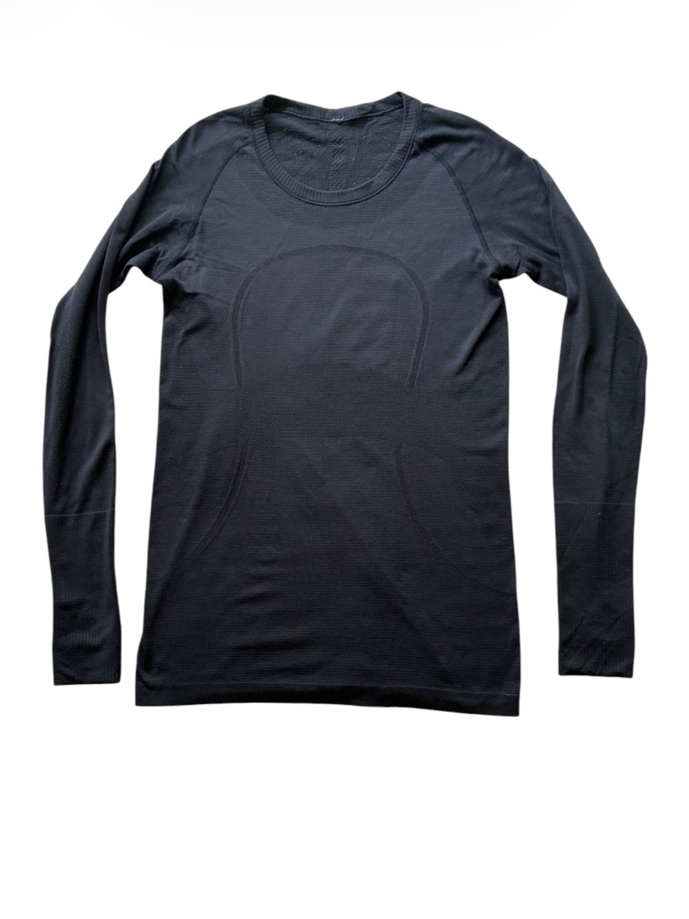 Lululemon Women’s Black Swiftly Tech Long Sleeve Crew T-Shirt Hip Length Size 10